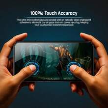 Yezodawee 单片装 6.9 英寸屏幕保护膜，兼容 17、17e、16 Pro Max、16 Pro、16e、16、16 Plus、15 Pro Max、15、15 Pro、15 Plus、14 Pro Max、14、14 Plus、14 Pro、13 Pro Max、13、13 Pro、12 Pro Max、12、12 Pro、11、11 Pro Max、11 Pro、XS、XS Max，具备隐私保护、超清钢化玻璃、9H 硬度、护眼防眩光功能，兼容手机壳。 - 黑色 - 查看 5