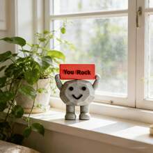 Cute And Healing High-Quality Decorative Figurine, Made Of PVC Material, Suitable For Study, Office Desk Decor, Home Decor, Holiday Party Gatherings To Add Atmosphere, Ideal Small Gift For Friends - A - View 6
