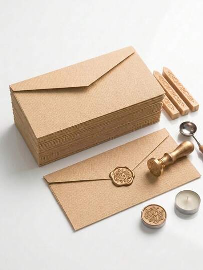 5pcs Long Linen Envelopes, Wedding Invitations, Western Business Invitations, Envelope Cards, Premium Linen Envelopes, Friend Gift Cards, Gift Envelopes, Christmas Gifts, VIP Invitations, Thick Linen Envelopes, Picnic Decorations, Christmas Gift Envelopes, Invitations, Wedding Invitation Cards