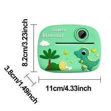 Kids Children Instant Camera Instant Print With Digital Camera 1080P Camera 48MP Ultra-Clear Photos Lightweight And Portable Camera Toy Kids Camera For Kids Camera Children's Camera For Boys And Girls Christmas, Birthdays Gifts For Girl And Boy - Multicolor - View 2