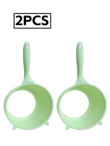 2pcs, 34.5cm*18cm/13.58in*7.09in, Multi-Functional Rice Washing Strainer With Handle, Fine Mesh Design To Prevent Leakage, Easy To Clean And Hang, Suitable For Washing Rice, Beans, Fruits And Vegetables - Multicolor - View 11