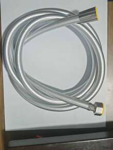 1pc Anti-Explosion Thickened Shower Hose, Universal Connector For Shower Head, Essential For Renovating Rental/Old Houses, Bathroom Shower Head Water Inlet/Outlet Pipe - A - View 13