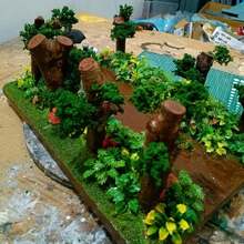 88pcs Model Trees Mixed Miniature Plants Model Train Scenery ...