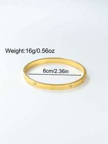 3 PiecesWomen's Watch Set, Including Stainless Steel Bracelet, Gold Quartz Watch, Elegant Oval Case And Dial - A Minimalist Luxury Watch Design Suitable For Daily Wear And Formal Occasions - Gold - View 12