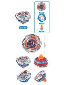 1 pieza Nuevo Lanzamiento Serie X Defensiva Multi-Estilo Peonza de Aleación de Batalla Juguete Fidget (Requiere Ensamblaje Propio) - Multicolor - Ver 7