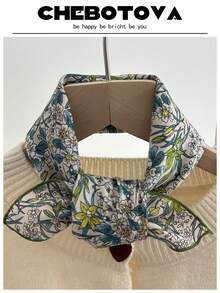 1pc Women Spring/Summer New Soft Silk Feeling Bohemian Small Square Scarf, Skin-Friendly, Versatile Floral Print Neckerchief, Headband For Dress - Multicolor - View 31