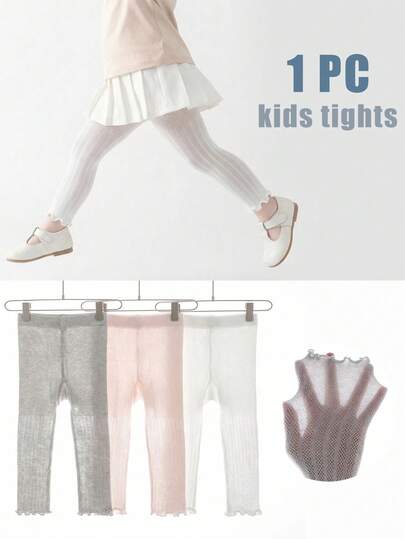 1 PC Baby Girl's Summer Mesh Tights Baby Toddler Leggings – Light, Breathable & Mosquito-Resistant
