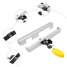 SENDERPICK Outboard Motor Lock Modern Outboard Engine Lock Outboard Locks Silver - Silver - View 1