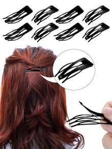 10 món phụ kiện tóc cho thiếu nữ: Bím tóc với kẹp tóc kim loại, phụ kiện kẹp tóc BB, phụ kiện đội đầu, dụng cụ tạo kiểu tóc búi cao, bím tóc đứt đoạn, bím tóc bên với kẹp mái. - Nhiều màu - Xem 2