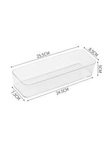 1pc Drawer Organizer, Cosmetic Organizer, Desktop Divider Organizer, Stylish Dressing Table Organizer, Suitable For Storing Cosmetics, Office Supplies And Miscellaneous Items/Storage & Organization > Storage Boxes & Bottles & Jars > Desktop Storage & Display Boxes/Kitchen Accessories/Bathroom Accessories/Room Decor/Home Deccorholiday Essential/Storage - Multicolor - View 14