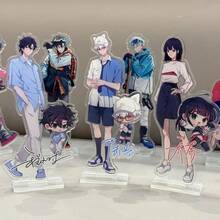 《时间特工》动画周边商品，乔玲、程晓诗和陆光10厘米亚克力立牌，高品质收藏品 - 彩色 - 查看 2