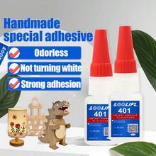 Keo dán khô nhanh LOOLIFL 401, 1-10 miếng, 10ml. Keo dán công nghiệp siêu bền, trong suốt và tan trong nước, có thể đánh bóng và sơn, tăng gấp đôi độ bám dính cho nhựa, kim loại, cao su, gốm sứ và bảo trì công nghiệp. - 10ml-401 - Xem 9