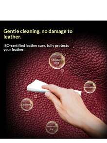 Leather Wipes For Furniture & Shoes - Cleaning Care - Herbal Extract Leather Wipes - View 7