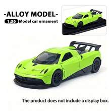 1:36 Alloy Car Model, 3-Opening Doors,Diecast Ornament,Perfect Gift For Birthday/Christmas/Festival/Halloween/New Year/Vacation - Multicolor - View 17