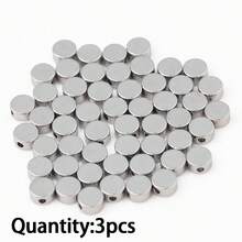 2/3颗铜质皇冠、心形和圆形光滑隔珠，DIY首饰制作材料，适用于项链、手链等。 - 間隔珠 - 查看 9