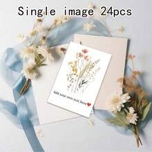 Customized Posters, Graduation Posters, Graduation Invitations, Graduation Cards, Gift Box Cards, Gift Cards, Paper Box Cards, Birthday Cards, Graduation Season, Invitations, Commemorative Cards - Floral Greeting Card - View 10