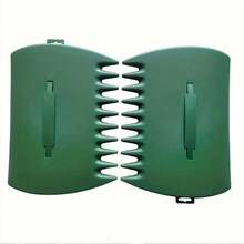 2 件装耐用落叶铲 - 大型塑料手耙，用于收集落叶、草屑和杂物 - 园艺手工具套装 - A - 查看 7