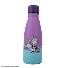 Netflix 1pc Officially Licensed Cartoon  Leak-Proof Cup, Cute Summer Iced Coffee Cup, Purple Design, K-POP - Multicolor - View 8