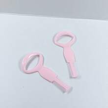 1/3/5件装三合一可重复使用睫毛膏防护罩睫毛梳眉刷眼部化妆工具，睫毛卡，睫毛画法辅助工具，眼线画法辅助工具，睫毛挡板，美容工具，精美礼品 - 彩色 - 查看 6