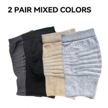 2pcs - Unisex Knee Pads, Joint Stabilizing Warm Knee Sleeves, Hand Washable Polyamide (Nylon), Lightweight Warmth And Knee Movement Support - Multicolor - View 13