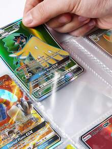 pokemon Card Album, Pocket Monster Pet Collector's Album Holds 400 Cards (Cards Not Included) - Yellow - View 4