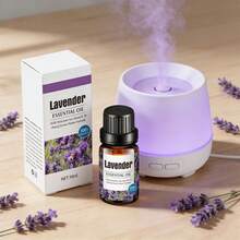 1 Bottle 10ml/0.33 Fl Oz Essential Oil, Suitable For Aromatherapy Diffusers, Humidifiers, Aromatherapy, Candle And Soap Making, Lavender, Jasmine, Peppermint, Sandalwood, Rose, Tea Tree, Deep Ocean, Sweet Orange, Lemon, Lily, Chamomile, Freesia - 10ml - View 3