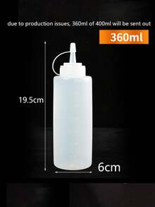 Set 3/2/1 buc sticle stoarcebile pentru condimente, capac din plastic cu cană de măsurare sticle rotative stoarcebile, sticle de condimente pentru bucătărie sticle stoarcebile pentru sos de salată sticle de sos stoarcebile din plastic dozator de condimente, dozator de recipiente, potrivit pentru ketchup, muștar, sos BBQ, dressing pentru salată, ulei de măsline, excelent pentru bucătărie, BBQ, picnic, camping - Multicolor - Vizualizare 14