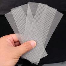 5/10/15/20 piezas de reparación de acero inoxidable, parches de grietas con agujeros de malla, malla de alambre de soldadura recortable, reparación de parachoques de coche, accesorios de soldadura - plata 20x15cm - Ver 2