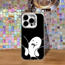 BL Manhwa White Matte Finish,Fingerprint Proof Phone Case For 17,16,15,14,13,12,11,Pro,Max,Plus - z3 - 查看 7