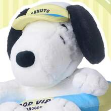 Miniso Diario Marino Snoopy Snoopy Sentado Aro de Natación / Estilo Bronceado Tamaño 12 Muñeca, Diseño de Dibujos Animados Lindo, Adorno de Hogar Encantador, Regalo de Cumpleaños Perfecto, Material de Poliéster (1 pieza) - Multicolor - Ver 4