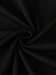 Camiseta de manga corta con cuello redondo y estampado de letras para mujer talla grande, verano estudiante juventud, camiseta gráfica minimalista en inglés que inspira la imaginación y la autoexpresión, color negro - Negro - Ver 8