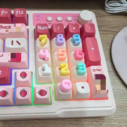 Bộ 26 chữ cái hoạt hình 3D dễ thương dùng trang trí móng tay - INS Resin Decorations