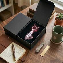 A 4-Inch-Shaped Glass Decorative, Comes With A Cleaning And Box, Pipeline. - A - View 3