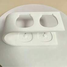 1pc 3D Printed Toothbrush Holder, Electric Toothbrush Organizer For Bathroom, Desk, Birthday Gift, Mother's Day, Travel, Summer, Wedding, Birthday, Holiday Decor, Kitchen, Car, Garden, Home Decor (White) - Multicolor - View 6