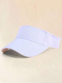 1 chiếc mũ chống nắng nữ, mũ đi biển mùa hè, mũ bảo vệ da khỏi ánh nắng mặt trời, mũ thể thao unisex có thể điều chỉnh, mũ mùa hè - Nhiều màu - Xem 10