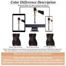 女士蝴蝶结球头假发，自然逼真，爪夹式凌乱发髻假发，蓬松高发盘发接发 - 彩色 - 查看 8