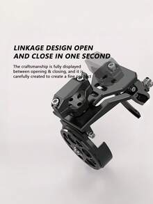 1 pieza Soporte plegable para bicicleta/motocicleta, portátil y ligero, adecuado para deportes, entregas, viajes, picnics - Multicolor - Ver 2