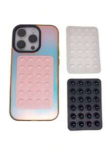 1 cái Giá đỡ điện thoại bằng silicon có đế hút chân không, Octobuddy, Giá đỡ điện thoại dính, Giá gắn điện thoại, Octobuddy, Phụ kiện điện thoại, Giá đỡ điện thoại, Sử dụng đa năng, Nhà bếp, Phòng tắm, Nhà vệ sinh - Nhiều màu - Xem 8