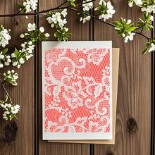 Plantillas florales reutilizables, adecuadas para arte de pared DIY, scrapbooking y estampado en relieve - Plástico PET duradero, fácil de usar, plantilla de 10 pulgadas x 8 pulgadas - A - Ver 7