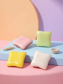 POKOJA LAND 1pc Super Soft Butter Toast Squishy Stress Relief Squeeze Toy - Perfect Gift For Birthday, Holiday, Christmas, Halloween - Multicolor - View 4