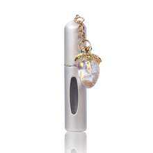 5ml Window Aluminum Tube Refillable Perfume Atomizer With Strawberry Accessory – Bottom-Fill Spray Bottle, Travel & Portable Use - Bạc - Xem 12
