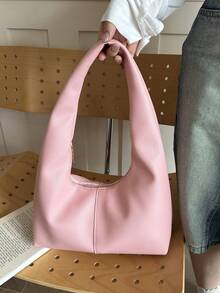 Fashionable Large Tote Bag For Women, New Design Shoulder Bag, Chic Handbag - Pink - View 7