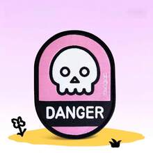 1pc Dog Leash Warning Patches - Interactive Hook & Loop Dog/Cat Alert Tags For "No Touch", "No Feed" Messages - Multicolor - View 12