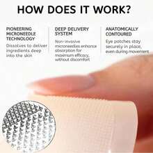 Eye Mask Patches, Tighten Eye Area Skin, Gentle & Non-Irritating, Relieve Eye Fatigue, Eye Mask Massage Gentle & Non-Irritating, Relieve Fatigue - Multicolor - View 2