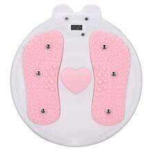 Disco de Torsión de Cintura Tablero Giratorio de Abdominales Equipo de Fitness con Nodos de Acupresión Diseño Portátil para Adultos y Niños Ideal para el Hogar o Gimnasio - por defecto - Ver 6