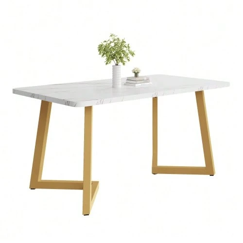 Dining Tables - Golden White - View 1