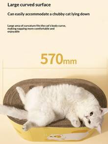 大型防抓猫隧道、双层猫床、耐用猫抓柱和玩具 - 均碼 - 查看 5