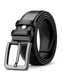 Joopzqm Quà tặng Ngày của Cha: Thắt lưng da nam khóa ghim kiểu dáng cổ điển, thắt lưng quần jeans cho thanh thiếu niên, quà tặng Ngày của Cha, quà tặng Ngày Valentine. - Nhiều màu - Xem 12