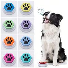 ENSSU 6-Sided Base Recordable 30-Second Pet Training Voice Call Button, Suitable For Cat & Dog Interactive Toys (Batteries Not Included) - Multicolor - View 3