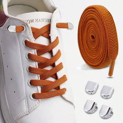 Elastic Shoe Laces For Kids And Adults Tieless Shoelaces For Sneakers No Tie Shoe Laces